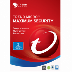 Trend Micro Maximum Security 1 Year 3 Devices GLOBAL