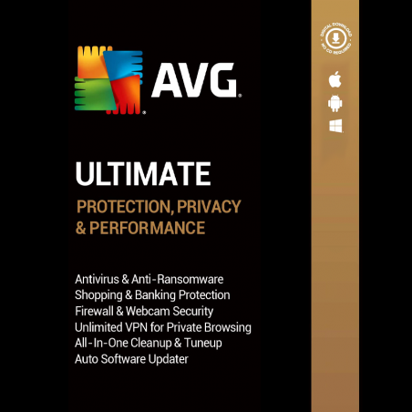 AVG Ultimate (2 Years / 10 Devices) [GLOBAL]