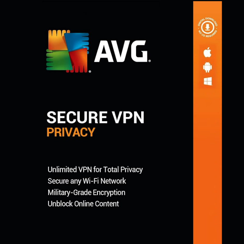 AVG Secure VPN (1 Jahr / 10 Geräte) [GLOBAL]