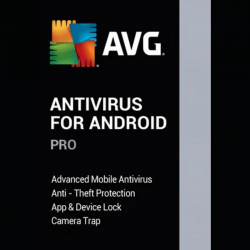 AVG AntiVirus Pro Android 1 Year 1 Device GLOBAL