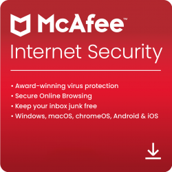 McAfee Internet Security (1 Jahr / 10 Geräte) [GLOBAL]