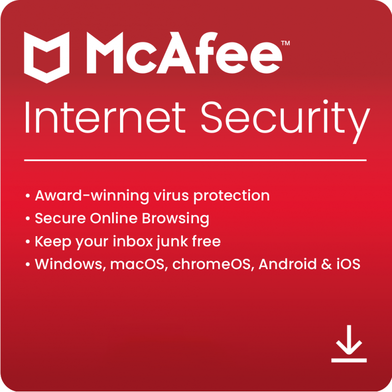 McAfee Internet Security (1 Anno / 10 Dispositivi) [GLOBAL]