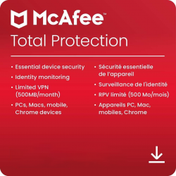 McAfee Total Protection (1 Year / 3 Devices) [UK/EU]