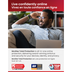 McAfee Total Protection (1 Anno / 10 Dispositivi) [UK/EU]