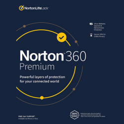 Norton 360 Premium 1 Year 10 Devices USA/CANADA
