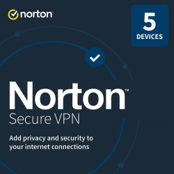 Norton Secure VPN 1 Anno 5 Dispositivi USA/CANADA