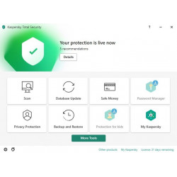 Kaspersky Total Security 1 Year 1 Device UK