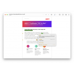 ABBYY FineReader PDF for Mac V16 (1 Year / 1 Mac) [GLOBAL]