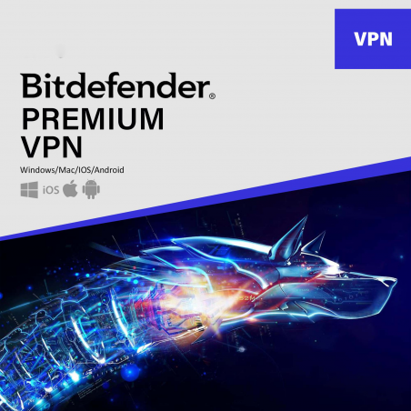 Bitdefender Premium VPN (1 Jahr / 10 Geräte) [GLOBAL]