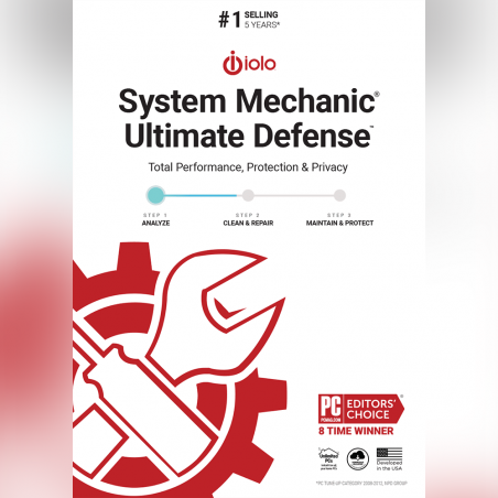 iolo System Mechanic Ultimate Defense (1 Jahr / 10 PC) [GLOBAL]