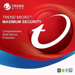 Trend Micro Maximum Security 1 Year 1 Device GLOBAL